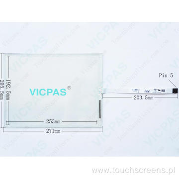 Philips MP50 IntelliVue Patient Monitor Touch Screen Glass ELO PN # E312494